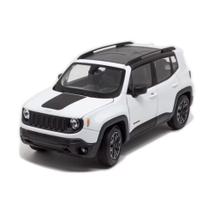 carrinho miniatura jeep Renegade de metal escala 1/24