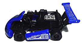 Carrinho Miniatura Kart Racer Azul Karting C/ Motor Fricção - CE TOYS
