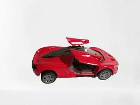 Carrinho Miniatura McLaren Abre Porta Fricção Metal Escala 1:32(Vermelho)