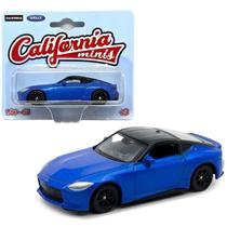 Carrinho Miniatura Nissan Azul 1:64 California Carrinho Miniatura Nissan Azul 1:64 California