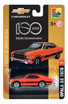Carrinho Miniatura Opala Ss 1978 1:64 - Pneu em Borracha CKS Cor:Laranja
