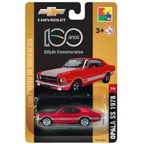 Carrinho Miniatura Opala SS 1978 Chevrolet Metal CKS Vermelho