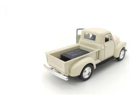 Carrinho miniatura Pickup 1953 Chevrolet 1:38 Welly Cor Creme