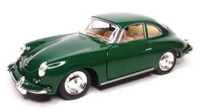 Carrinho Miniatura Porsche 356 B Carrera 2 Escala 1:32 (Verde)