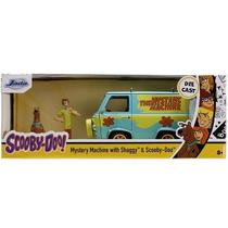 Carrinho Miniatura VAN MYSTERY Machine Scooby Doo com Boneco 1/24