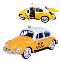 Carrinho Miniatura Volks Fusca 1300 - 1966 Escala 1/24 - Str Store