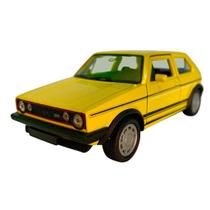 Carrinho Miniatura Volkswagen Golf Gti - Amarelo