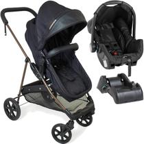 Carrinho Moises Bebe Conforto Base Galzerano Napoli Preto Cobre Carrinho Moises Bebe Conforto Base Galzerano Napoli Preto Cobre