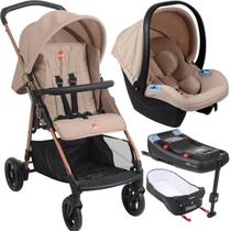 Carrinho Moises Bebe Conforto Base ISOFIX Burigotto Lui Mon Amour