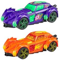 Carrinho Monster Moverz Converterz Com Luz e Som F01221- Fun
