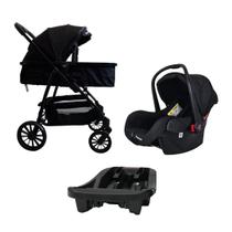 Carrinho Move 3 em 1 Bebê Conforto Nina com Base Completo desde o Nascimento Carrinho Move 3 em 1 Bebê Conforto Nina com Base Completo desde o Nascimento