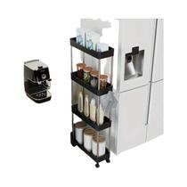 Carrinho Móvel De Utilidade Com 4 Andares E Rodas, Organizador De Armazenamento Para Banheiro,