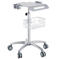 Carrinho móvel médico VEVOR em aço inoxidável ajustável em altura Carrinho móvel médico VEVOR em aço inoxidável ajustável em altura