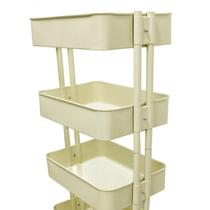 Carrinho Multiuso Com 4 Prateleiras ( Fruteira / Organizador