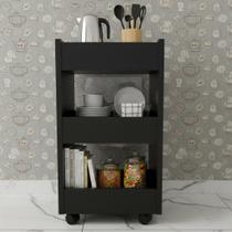 Carrinho Multiuso com Rodas Design Moderno e Funcional para Organização e Transporte com Facilidade