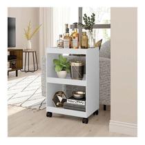 Carrinho Multiuso com Rodinhas Bar Aparador Organizador Com 3 Prateleiras Carrinho Multiuso com Rodinhas Bar Aparador Organizador Com 3 Prateleiras