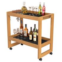 Carrinho Multiuso Orfeu Bar Aparador Sala com rodinhas