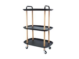 Carrinho Multiuso Organizador Cozinha Banheiro 3 Prateleiras