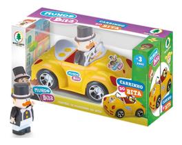 Carrinho Mundo Bita Roda Livre Amarelo Monte Libano