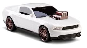 Carrinho Mustang Legends Motor Action Brinquedo Menino Branco - OMG Kids