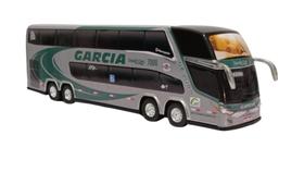 Carrinho Ônibus Em Miniatura Garcia Double 2 Andares