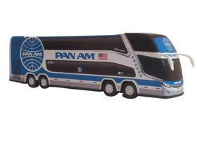 Carrinho Ônibus Pan Am 2 Andares 30Cm
