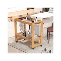 Carrinho Orfeu para manicure ou pedicure com rodízios - Pérola Carrinho Orfeu para manicure ou pedicure com rodízios - Pérola