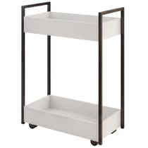 Carrinho Org Mult 2 Cesto BP 70cm Lara Eratto Moveis