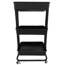 Carrinho Organizador 3 Andares Prateleira Multiuso Casa Cozinha Banheiro Maquiagem Salao Carrinho Organizador 3 Andares Prateleira Multiuso Casa Cozinha Banheiro Maquiagem Salao