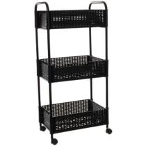 Carrinho organizador Black 22,5x35x74