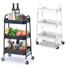 Carrinho De Rolamento De 3 Camadas, Carrinho Utilitário De Metal