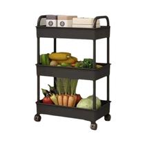 Carrinho Organizador Multifuncional Com Rodas Para Banheiro E Cozinha, 3/4/5 Camadas Carrinho Organizador Multifuncional Com Rodas Para Banheiro E Cozinha, 3/4/5 Camadas
