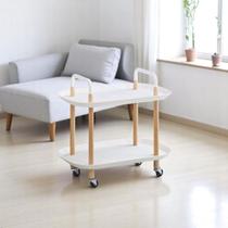 Carrinho Organizador Multiuso 2 Prateleiras Moderno Top Rio