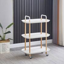 Carrinho Organizador Multiuso 3 prateleiras Carrinho Organizador Multiuso 3 prateleiras