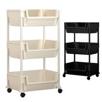 Carrinho Organizador Multiuso Manicure Cabeleireiro Ferramentas 3 Andares - KONTUZ