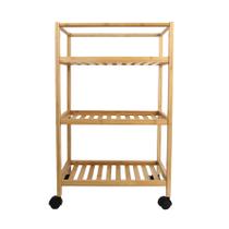 Carrinho Organizador Naturale Bambu - ACASA