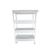 Carrinho Organizadora 4 Prateleiras Multiuso Quarto Sala Brinquedos Salao Manicure Varanda Branco Carrinho Organizadora 4 Prateleiras Multiuso Quarto Sala Brinquedos Salao Manicure Varanda Branco