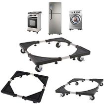 Carrinho P Fogão Geladeira Gira Fácil Maquina Lavar Aço Inox Carrinho P Fogão Geladeira Gira Fácil Maquina Lavar Aço Inox