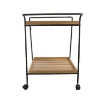 Carrinho Palete Bambu e Aço - ACASA