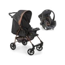 Carrinho Para Bebê Romano Galzerano Travel System Preto Carrinho Para Bebê Romano Galzerano Travel System Preto