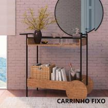 Carrinho Para Bebidas Industrial Com Estrutura em Aço 94 cm - Artesano