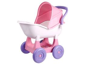 Carrinho Para Boneca Infantil Bebê Dobrável