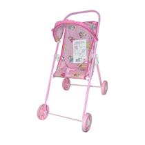 Carrinho Para Boneca Simples Mep Kids Ref.B6 Rosa Ursos