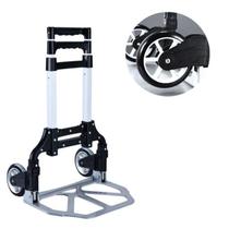 Carrinho Para Carga De Mão Dobrável Plataforma Até 75kg