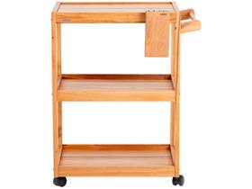 Carrinho para Churrasco de Madeira Tramontina Carrinho para Churrasco de Madeira Tramontina