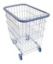 Carrinho Para Condomínio 215 Litros Com 2 Rodas Giratórias