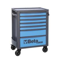Carrinho para Ferramentas 07 Gavetas RSC24/7 Azul + Kit Berço Básico com 29 Peças Uso Geral 5900BR/KIT-BAS Beta