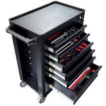 Carrinho para ferramentas 6 gavetas com 220 ferramentas Black Edition - R21562101 Carrinho para ferramentas 6 gavetas com 220 ferramentas Black Edition - R21562101