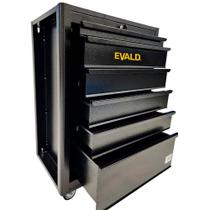 Carrinho para Ferramentas 60x40x90cm Fechado 6 Gavetas EVC-12 EVALD
