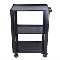 Carrinho para ferramentas com 03 bandejas - RLL-301 (Preto)